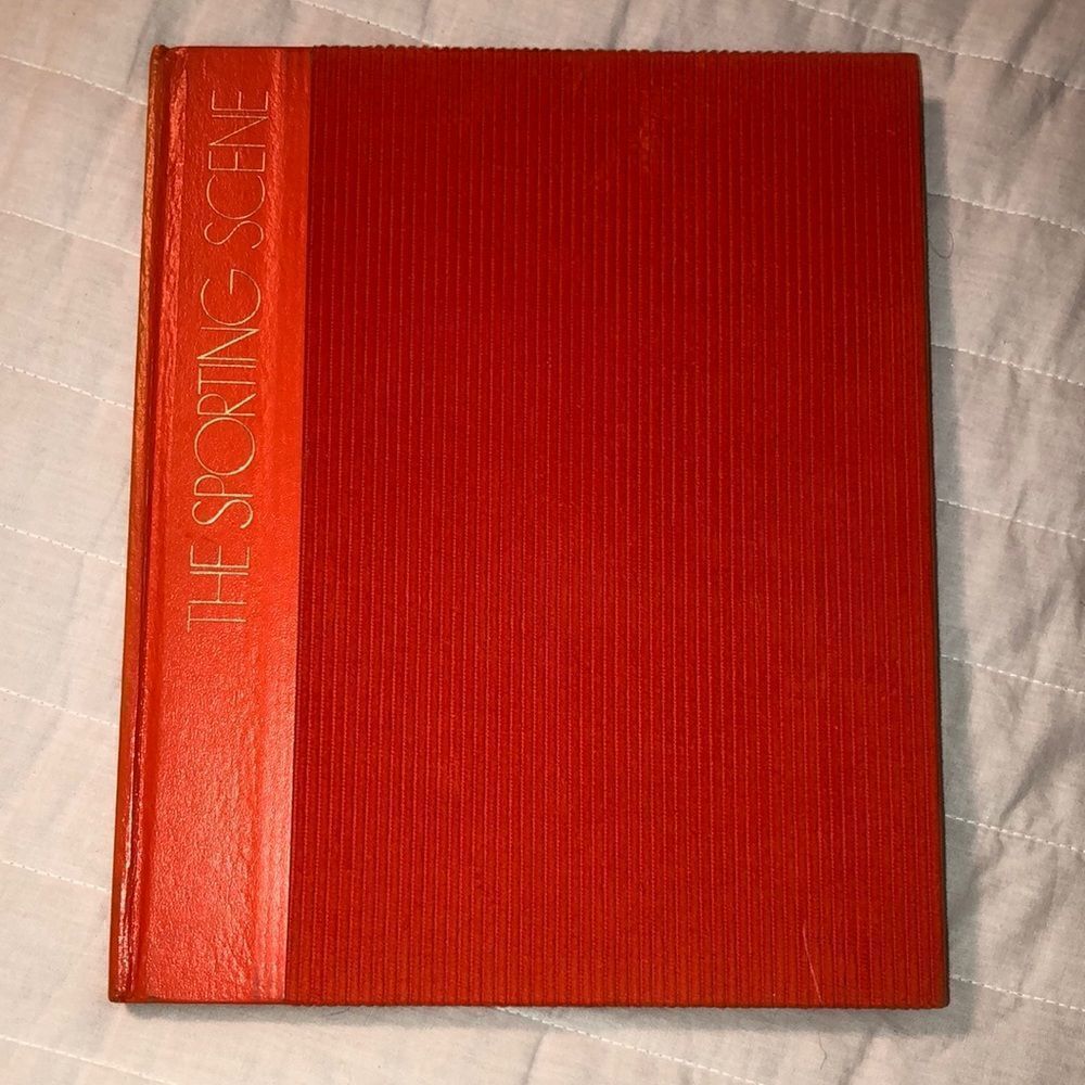 Vintage Corduroy Lined Cover The Art of Sewing The Sporting Scene